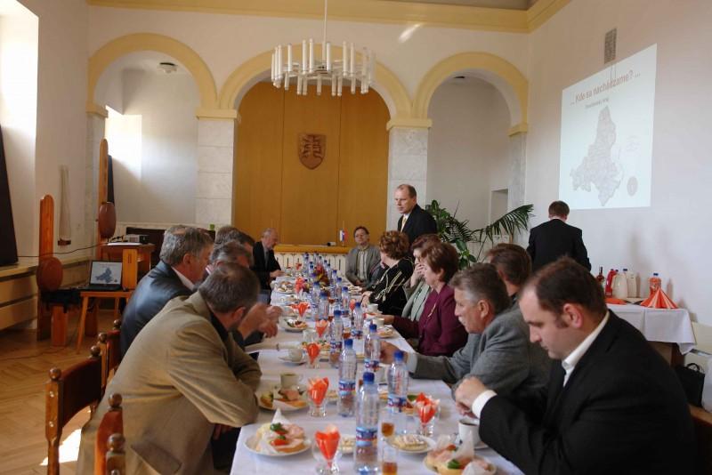 Fotogaléria Podpis zmluvy s Horní Pomoraví (14) Podpis zmluvy s Horní Pomoraví